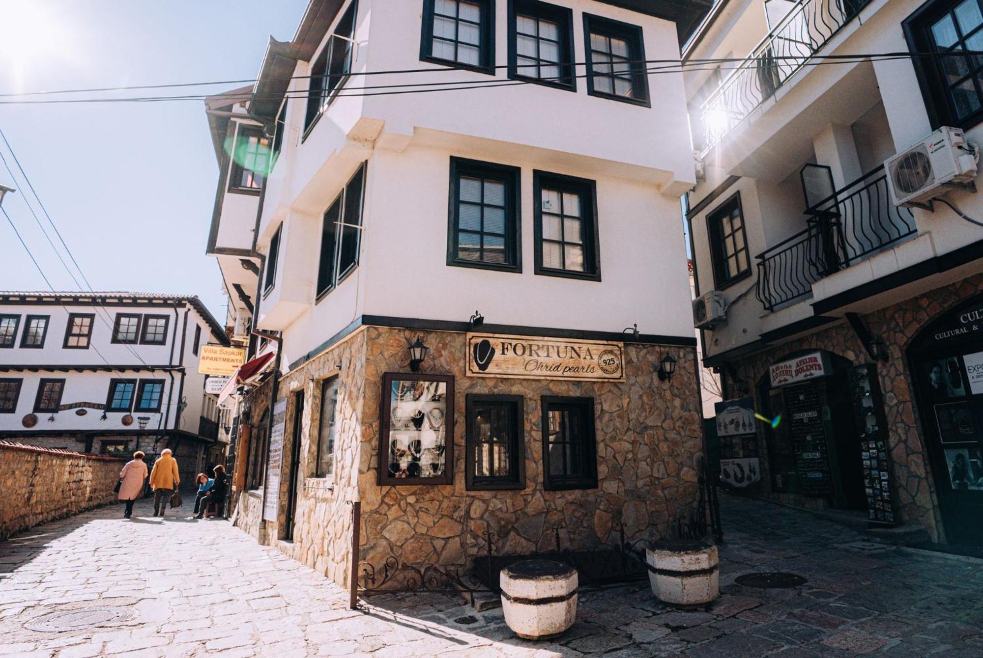 Villa Fortuna Ohrid Bagian luar foto