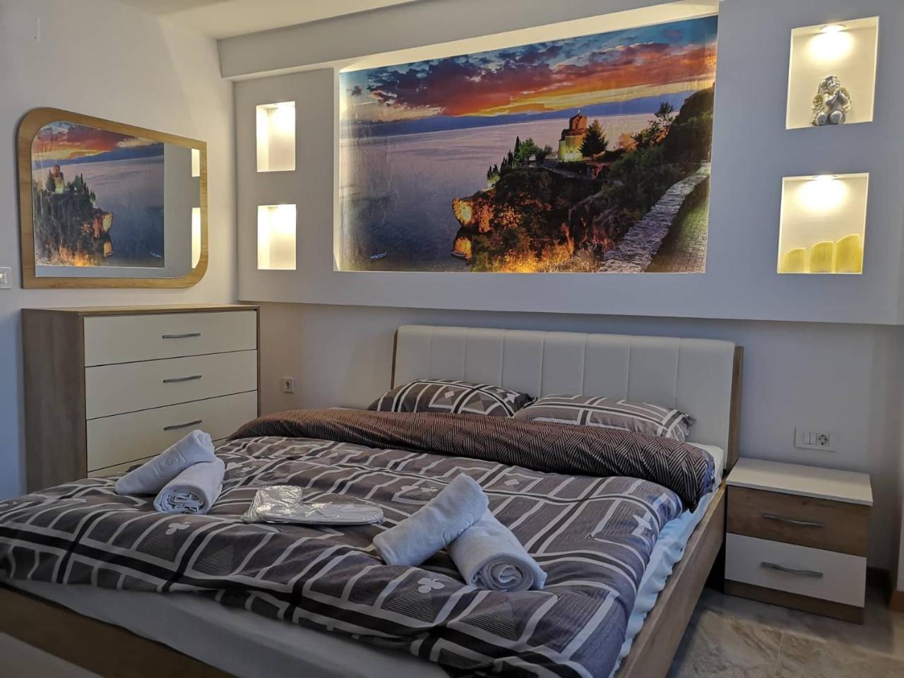 Villa Fortuna Ohrid Bagian luar foto